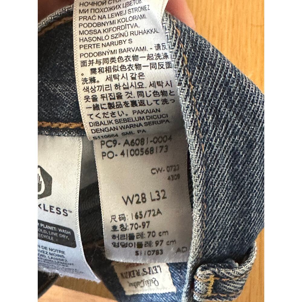 Levi's Premium Ribcage Wide Leg 28x32 - Picture 6 of 8